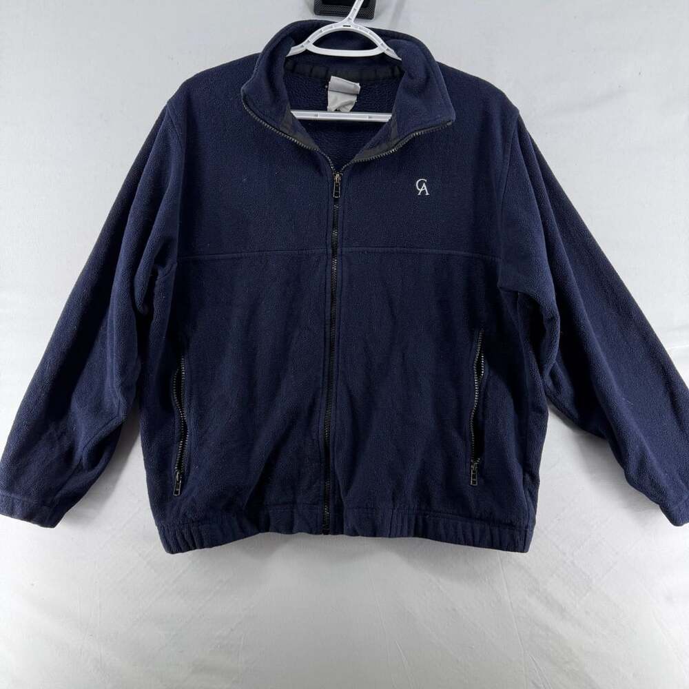 1538 Sai Full Zip Fleece Jacket Size XS Navy Blue